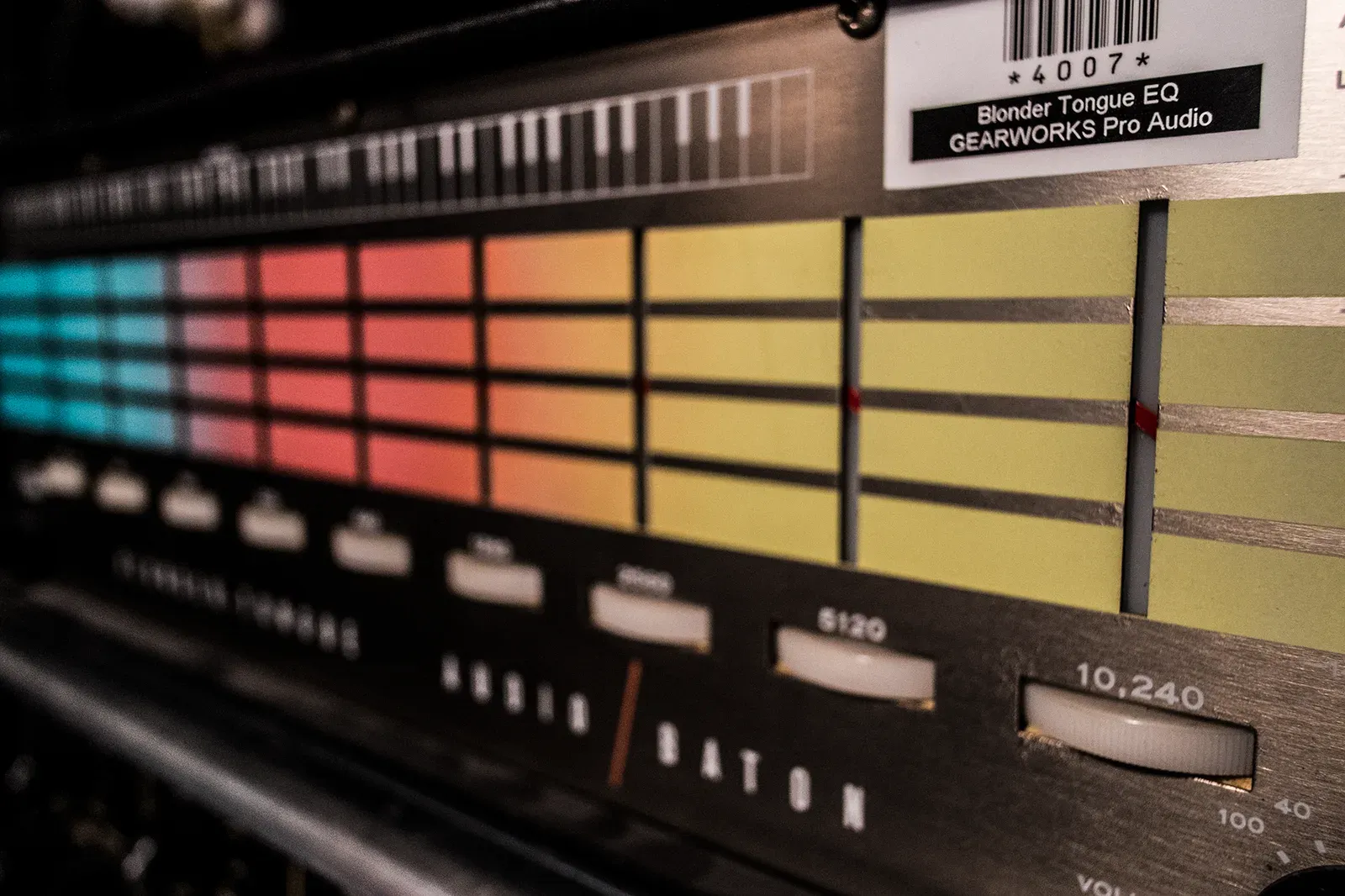 Blonder Tongue B-9B Tube Graphic EQ
