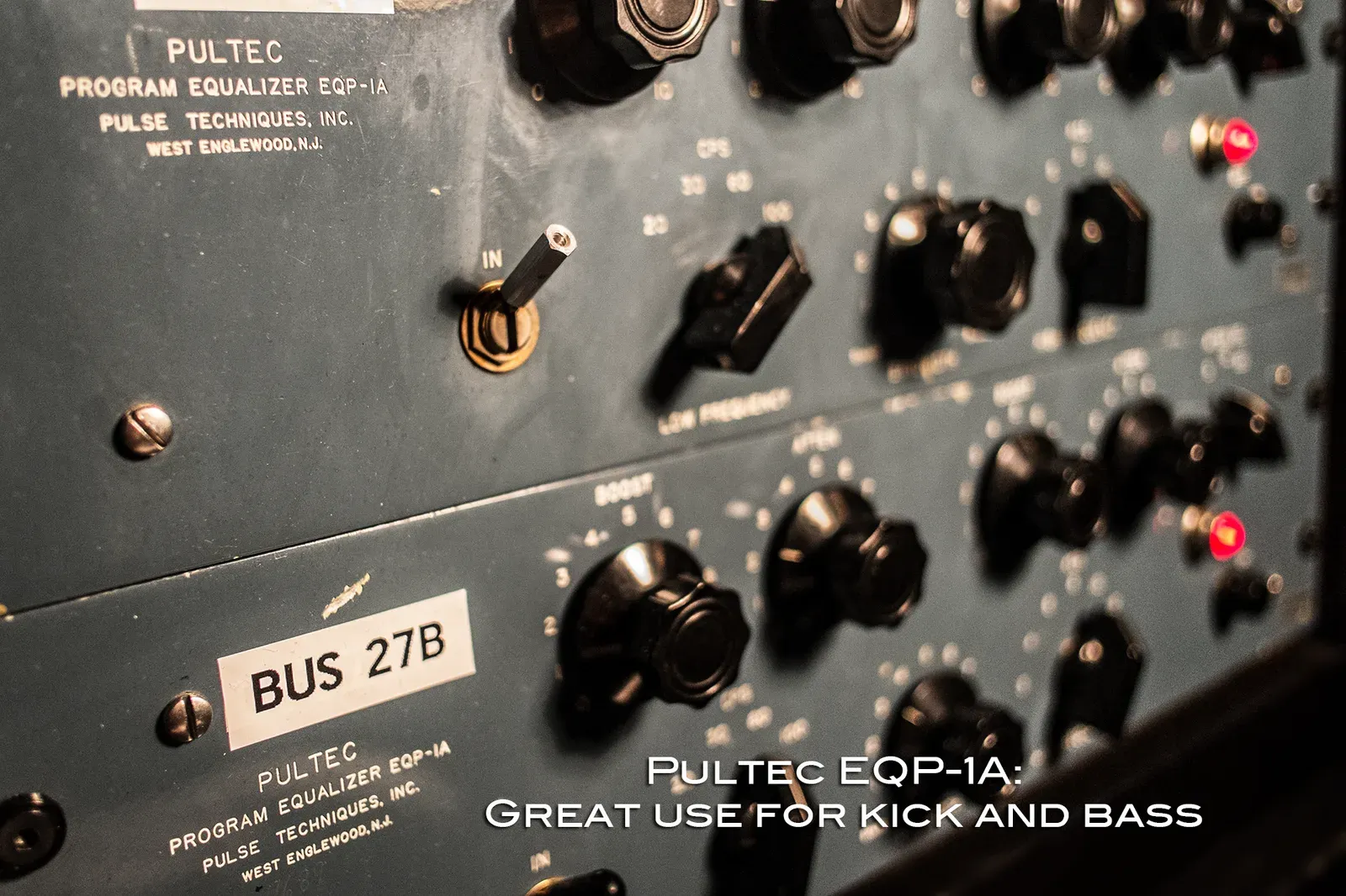 Pultec EQP-1 Program Equalizer